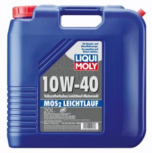 Моторное масло Liqui Moly MoS2 Leichtlauf SAE 10w40, 20л